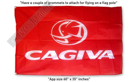 Deluxe new cagiva mito raptor navigator sp525 flag banner