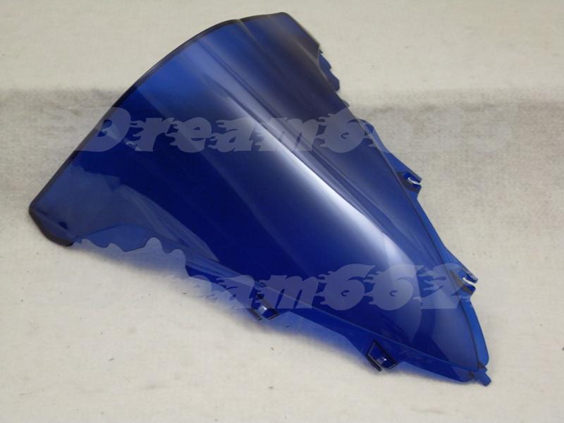 Windscreen windshield fit yamaha y z f yzf 1000 r1 yzf-r1 2009 2010 09 10 d blue