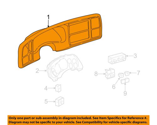 Gm oem cluster switches-cluster bezel 15804935