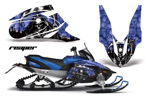 Yamaha apex graphic sticker kit amr racing snowmobile sled wrap decal reaper bl