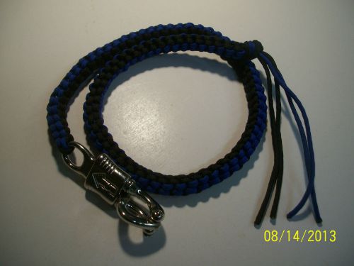 The original motorcycle get back whip * blue and black*