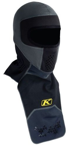 Klim covert snowmobile black balaclava face mask under helmet headsock -new