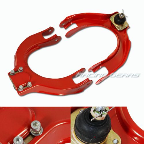 For 88-91 honda civic jdm red adjustable racing front upper camber control arm