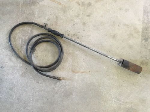 Vintage propane blow torch-boat shrink wrap-construction-shipping-flame wand gun