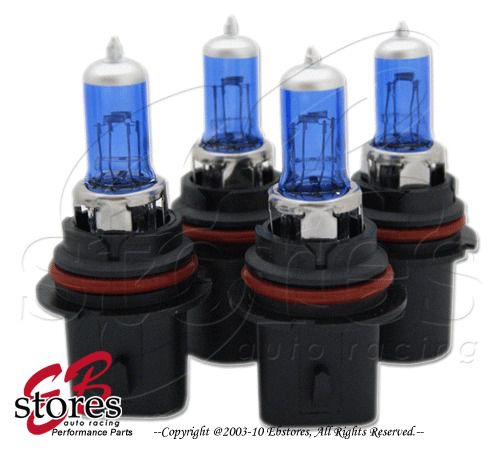 12v 100/80w 9004 super white 5000k xenon gas hid high low beam light bulb 4pcs