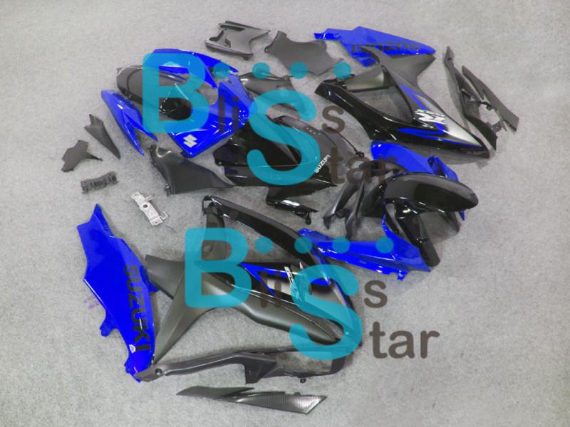 Injection fairing bodywork plastic kit set fit gsx-r600 gsx-r750 2008-2010 49 w8