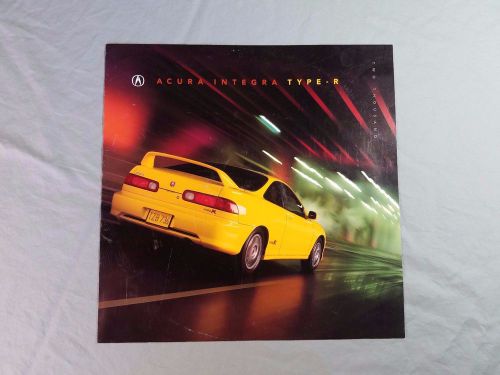 2000 acura integra gs type r sales brochure rare!