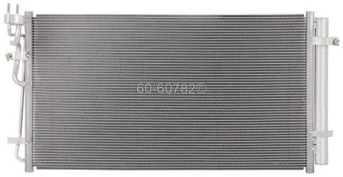 New high quality ac a/c condenser with drier for hyundai genesis and equus