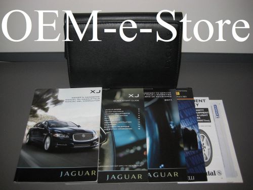 2011 jaguar xj / xjl / supersport owners manual navigation owner&#039;s handbook set