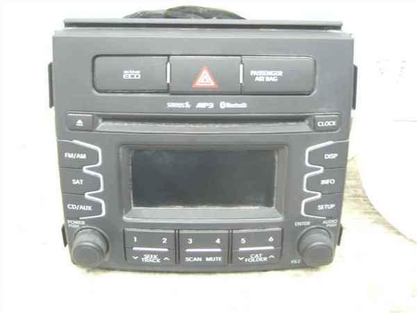 12 13 kia soul cd single disc mp3 player radio oem lkq