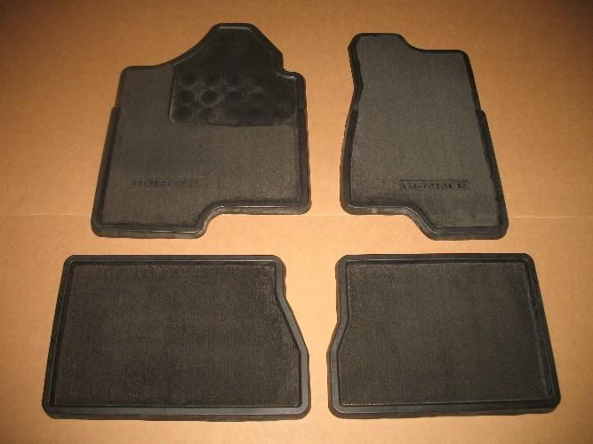 2003 2004 2005 2006 2007 2008 2009 2010 2011 10 11 hummer h2 floor mats oem set