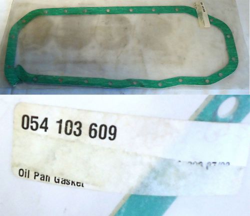 Oil pan gasket ~ for e-5 vw/audi 054103609 ~ torn but unused