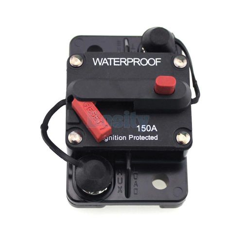 150 amp manual reset circuit breaker 12v/24v boat accessory trolling motor