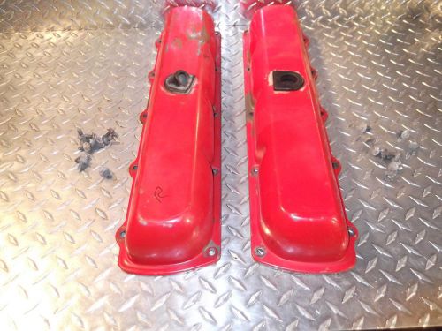 1967 oldsmobile 425 engine valve covers w/ bolts