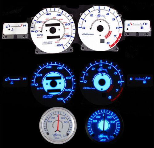 Fit for 93 94 95 96 97 nissan altima glow gauge + voltage meter