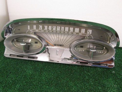 Vintage 1959 edsel instrument gauge cluster