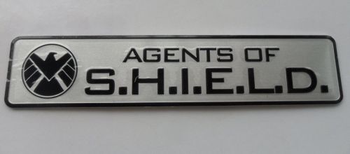 Avengers marvel agents of shield 3d chrome metal car sticker badge emblem decals