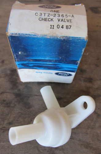 Nos 1963-1972 ford truck power brake booster check valve fomoco c3tz-2365-a