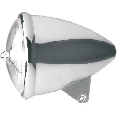 Headwinds 1-5300ca 5.75&#034; smooth chrome standard rocket headlight housing