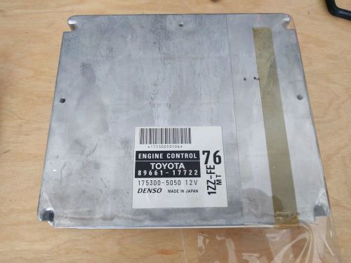 Module-engine control original equip data 89661-17722 mr2 spyder ecu