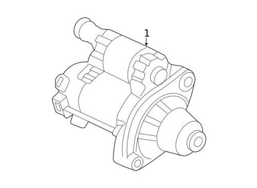 Genuine 2013-2016 honda starter 31200-5g0-a02