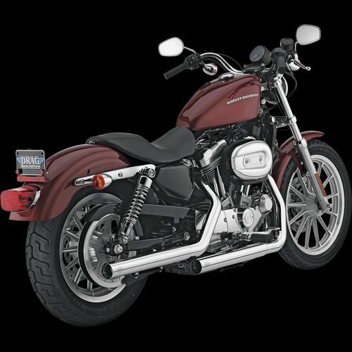 Vance & hines straightshots slip-ons mufflers for 2004-2013 harley sportster