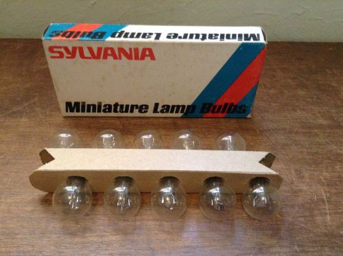 Vintage sylvania no. 1154 lamp light  miniature 33691-0 nos nib bulbs car truck