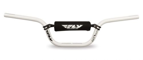 Fly racing dan adams nxt lvl snowmobile handelbars white