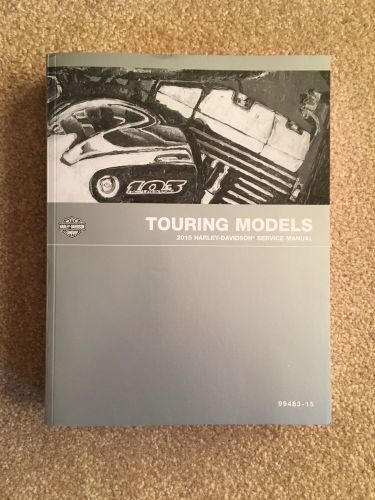 2015 harley-davidson touring service manual