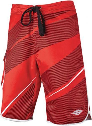 Slippery arc neo boardshort  -red/black-30