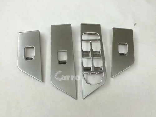 Interior windows control switch trims cover chrome for range rover evoque 12-16