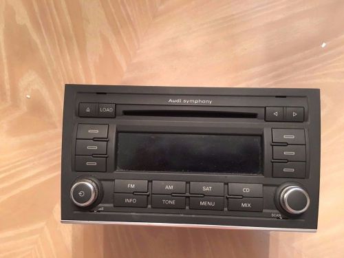 06 07 08 audi a4 b7 symphony am fm radio cd player 8e0 035 195 ac bvx oem