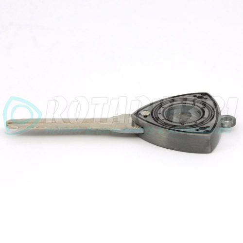 Rotor key blank fits: 1983-1987 silver - mazda rx-7 fb gs gsl gsl-se 12a 13b