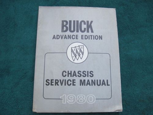 1980 buick chassis service manual