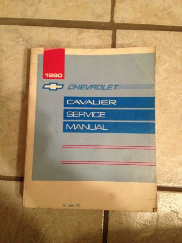 1990 chevrolet cavalier service manual, st-366-90