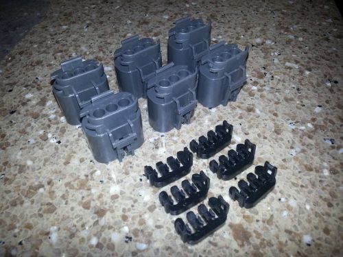 Ignition coil pack connectors 6x for nissan 300zx 90-96 z32