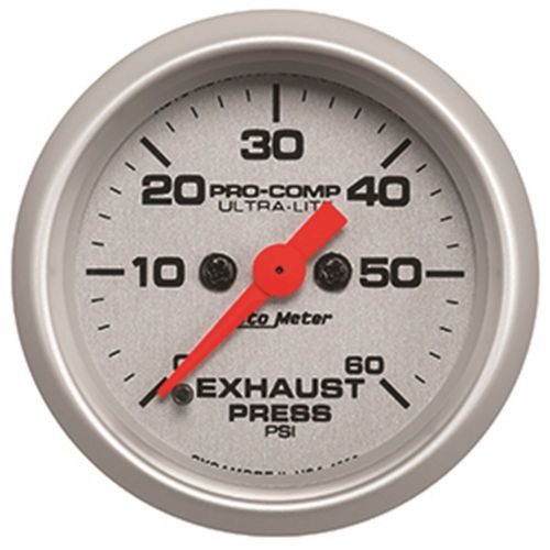 Auto meter 4392 ultra-lite; electric boost controller gauge