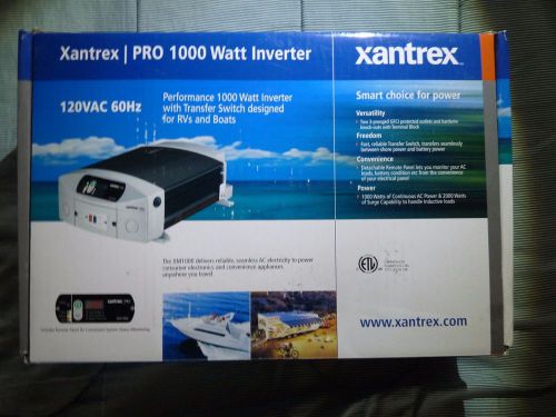 Xantrex xm1000 pro series inverter