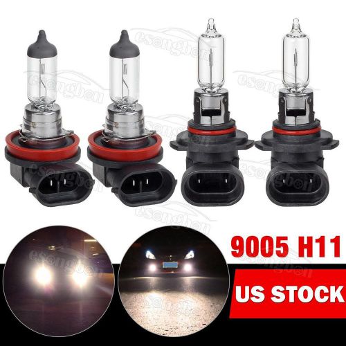 For toyota 2006-2013 headlight high beam &amp; fog light 9005 &amp; h11 halogen package