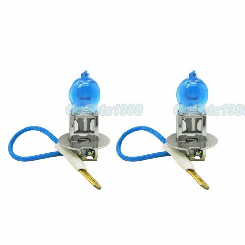 H3 high performance hid/hod xenon halogen fog light bulbs headlight (pack of 2)