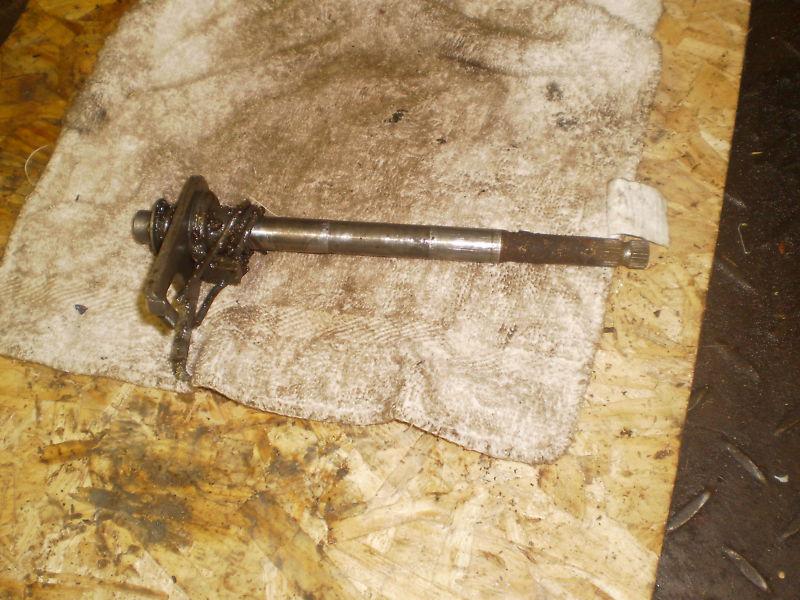 Harley 1974 rapido 175 engine transmission gear shift selector shaft *