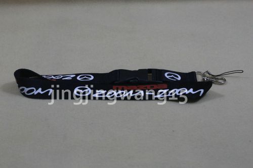 Car lanyard neck strap key chain silk high quality 22 inch keychain b16