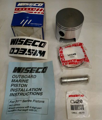 Wiseco piston kit 3153p3 3.4158 - tohatsu 60 70 90 hp m60a m70a m90a 3.4158 in