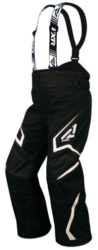 Fxr helix child snowmobile pants black/white