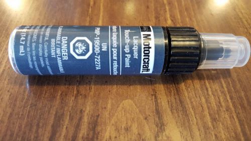 Oem new genuine ford steel blue met touch-up paint, clearcoat un code- 7227a