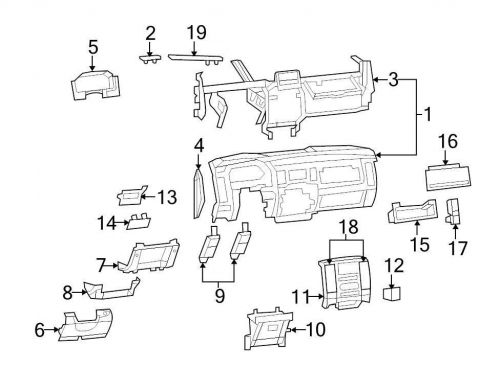 Chrysler oem dodge dashboard air vent 1pa28szoaa image 18