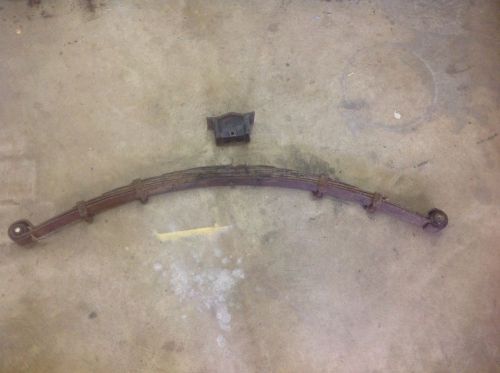 Triumph spitfire 1500, mk iv, original rear transverse leaf spring