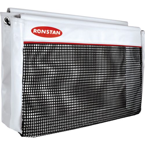 Ronstan rope bag - white pvc w/mesh - 11-13/16&#034;h x 19-11/16&#034;l x 8-11/16&#034;w -rf381