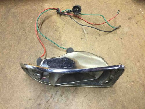 Jaguar xj6 series 1 turn signal housings chrome p25-1 21w r15