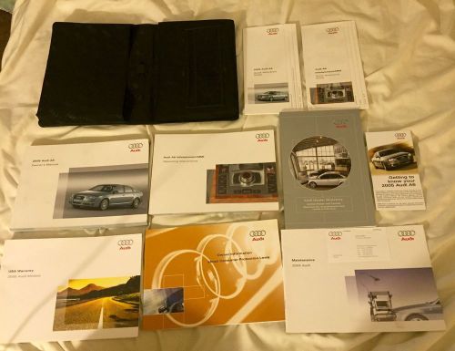 2005 audi a6 owners manual - set